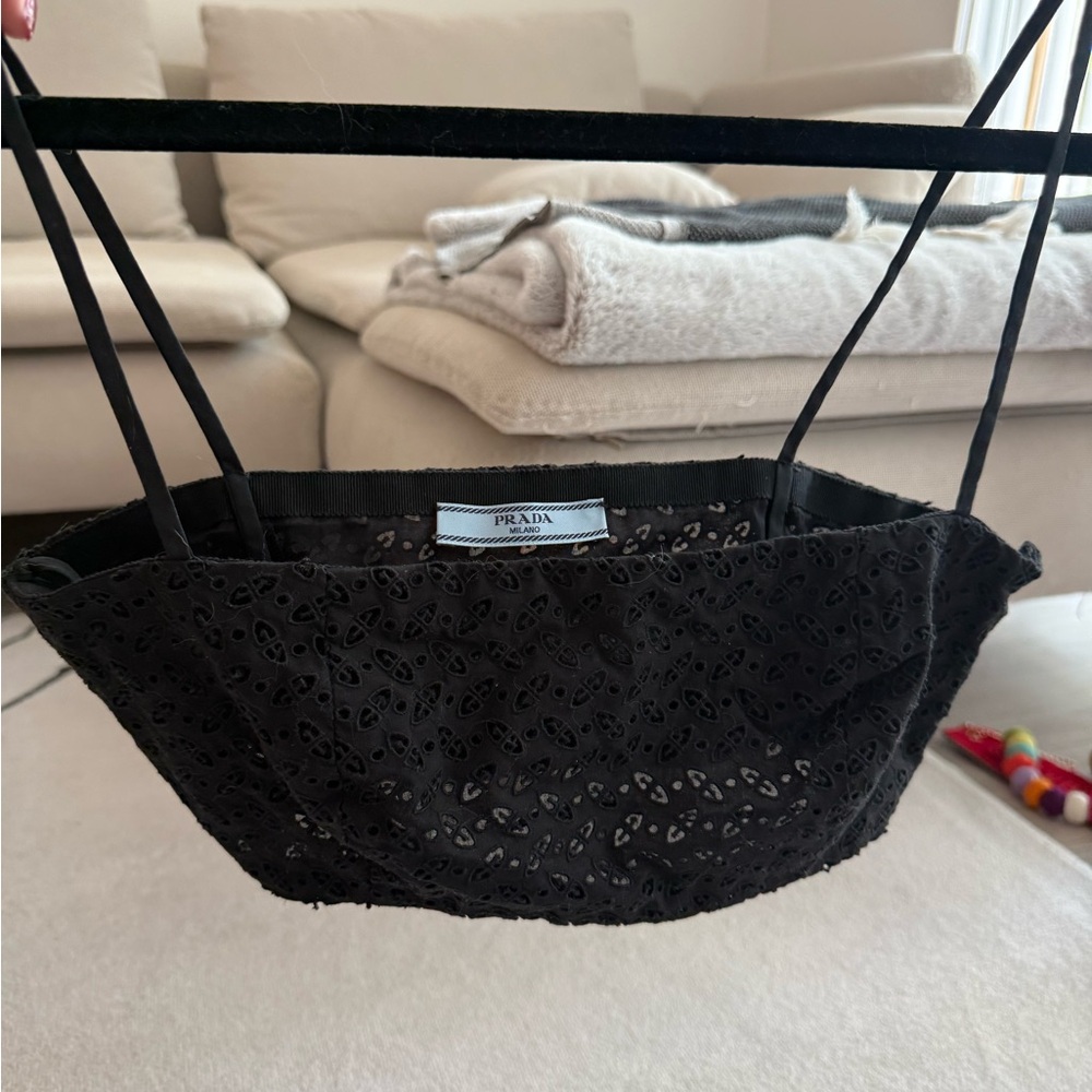Prada Black Lace Women's Bag